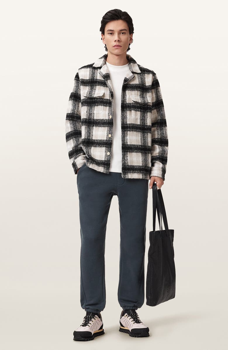 AllSaints Haven Cotton Joggers, Alternate, color, Moonstone Blue