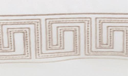 Matouk Ophelia Pillow Sham In Dune
