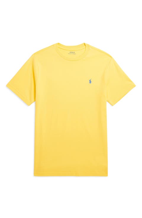 Kids' Solid Cotton Crewneck T-Shirt (Big Kid)