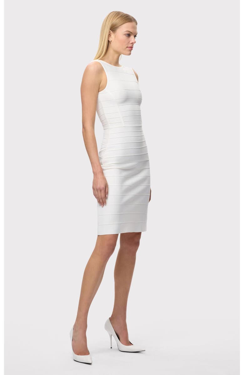 Herve Leger The Amelie Dress, Alternate, color, Alabaster