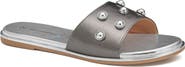 Johnston & Murphy Shayla Embellished Slide Sandal