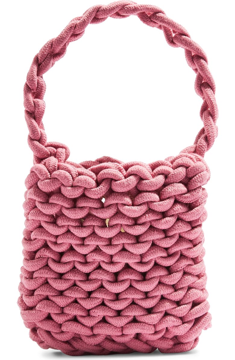 Topshop Seattle Rope Tote Bag, Main, color,