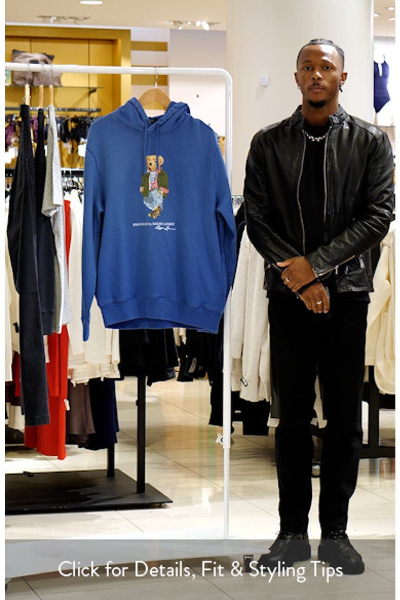 Polo Bear Fleece Graphic Hoodie video