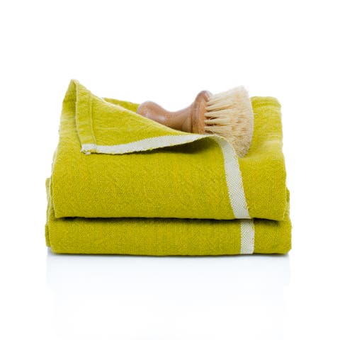 Chunky Linen Towels - Set of 2