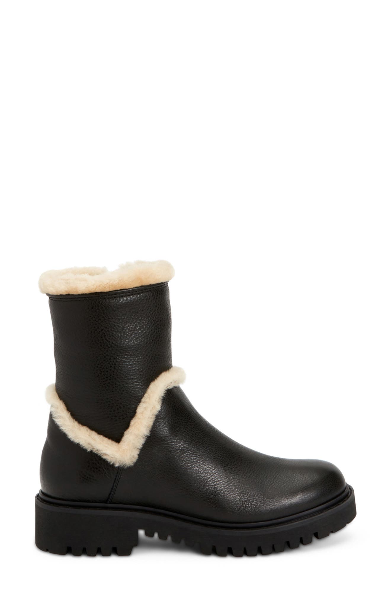 Aquatalia Jillian Faux Fur Lined Bootie, Alternate, color, 