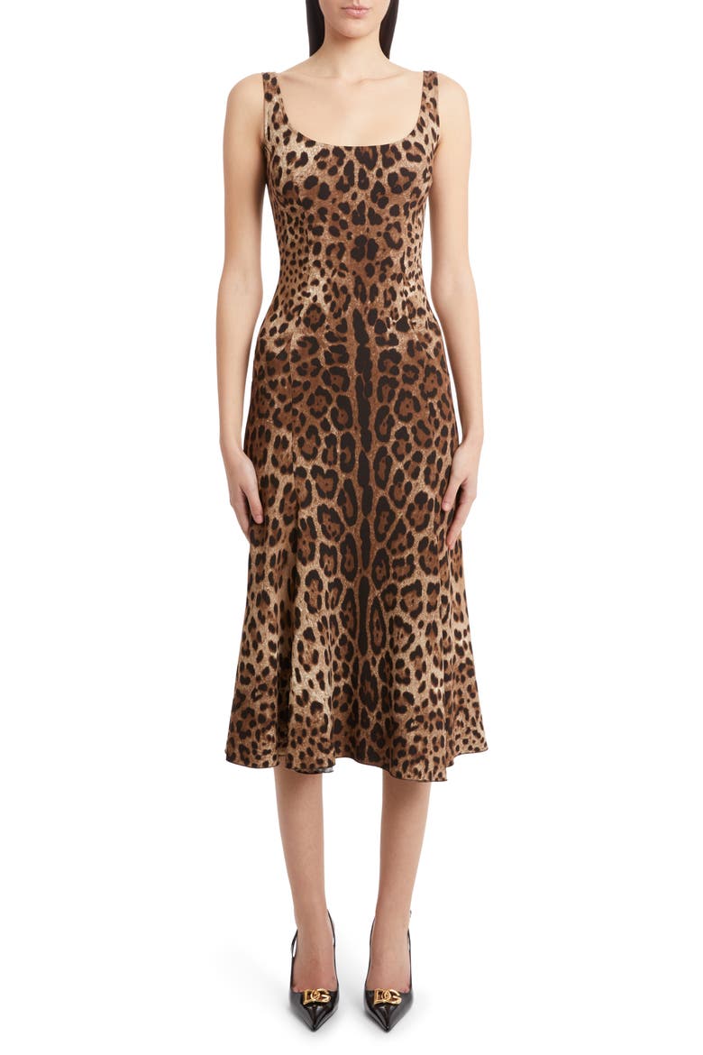 fit and flare leopard print dress Leopard Print off Shoulder Fit and Flare Skater Skate Dress With Shoulder Ruffle