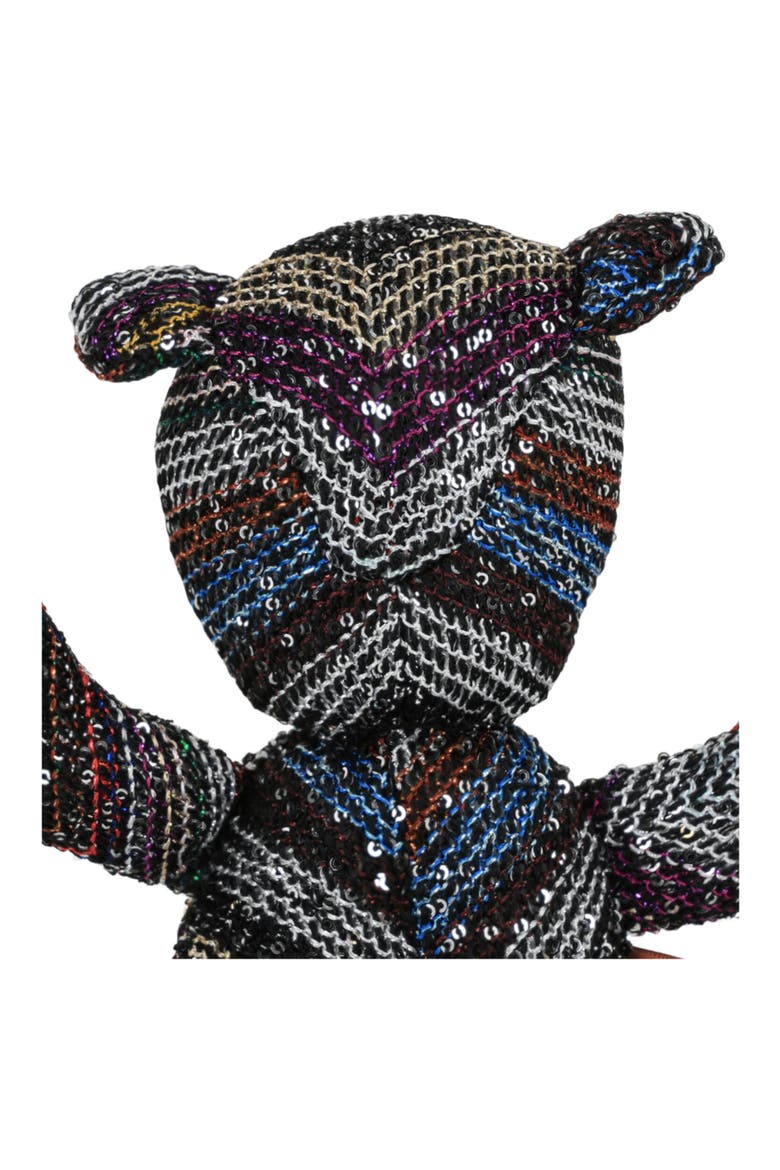 Bruno Sequin-Embellished Teddy Bear, Alternate, color, BLACK MULTI