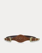 Fortela Temple Bustier Leather Belt