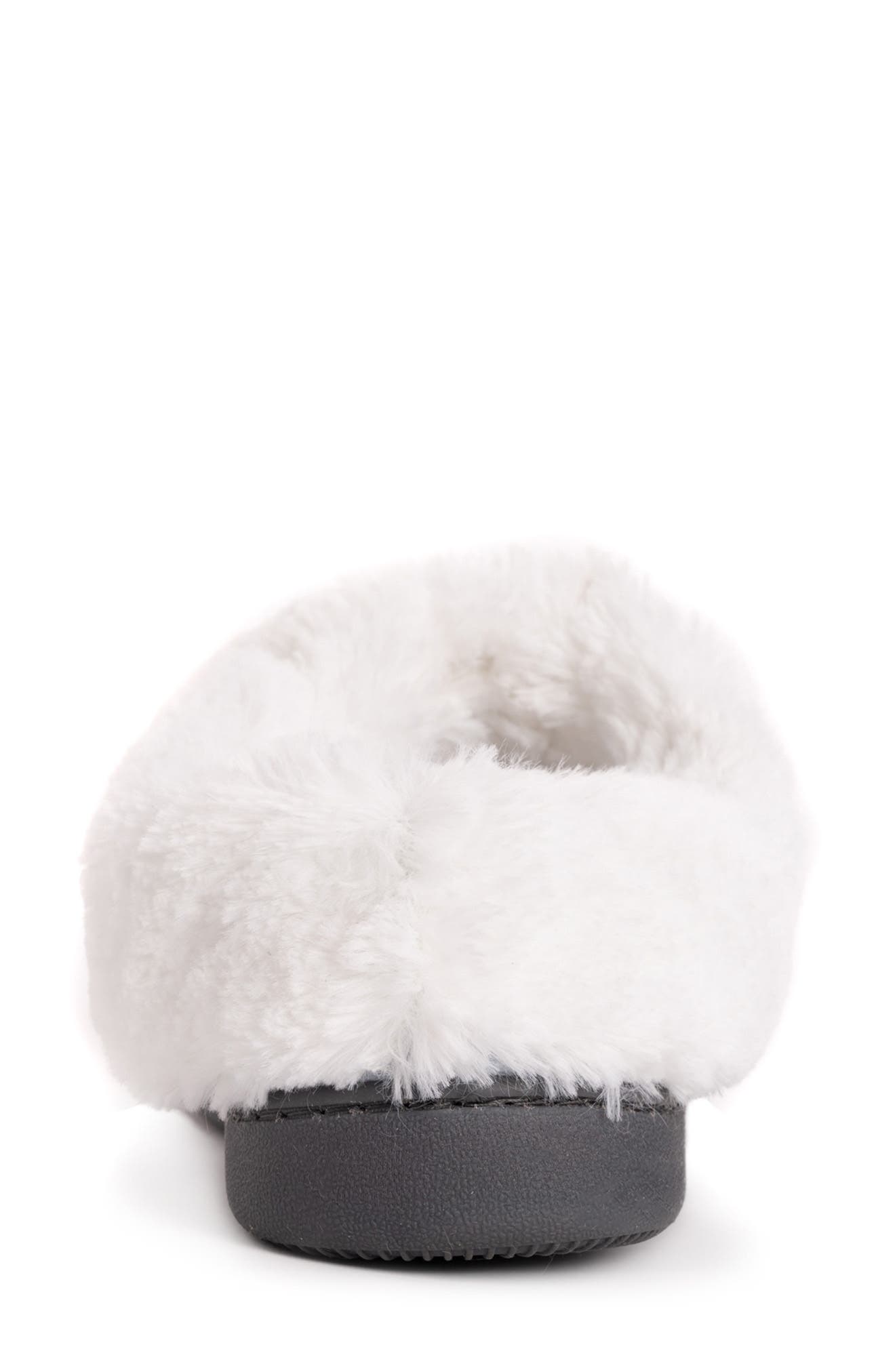 Minerva Faux Shearling Slipper, Alternate, color, CUMULUS