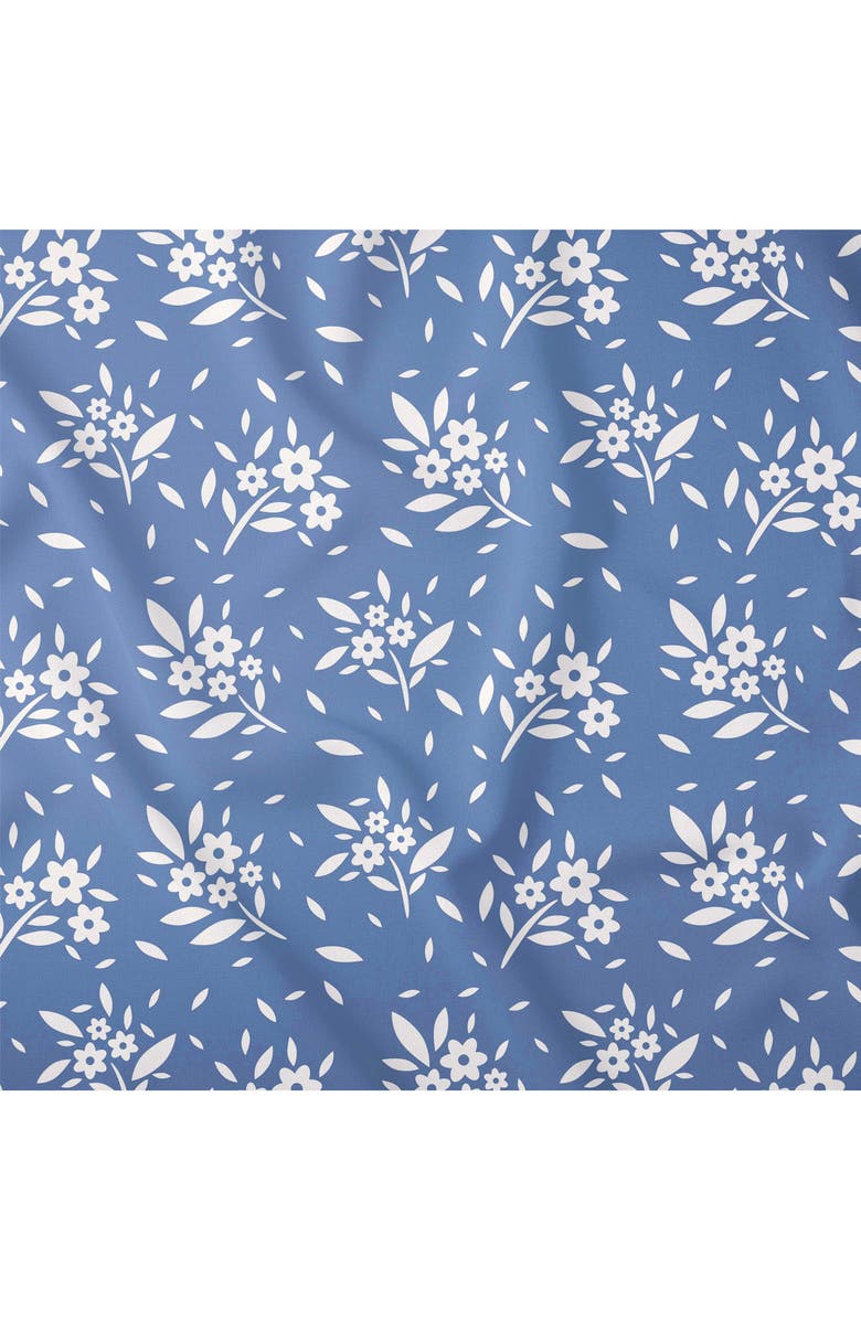 Report Collection Slim Fit Floral Performance Dress Shirt, Alternate, color, 41 Navy