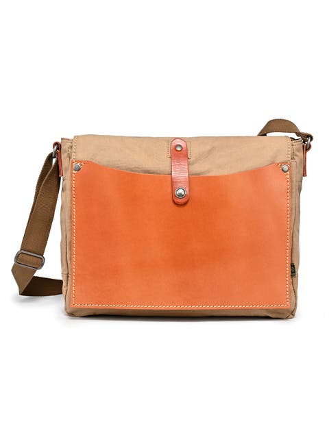 Super Horse Canvas Flap Messenger Bag