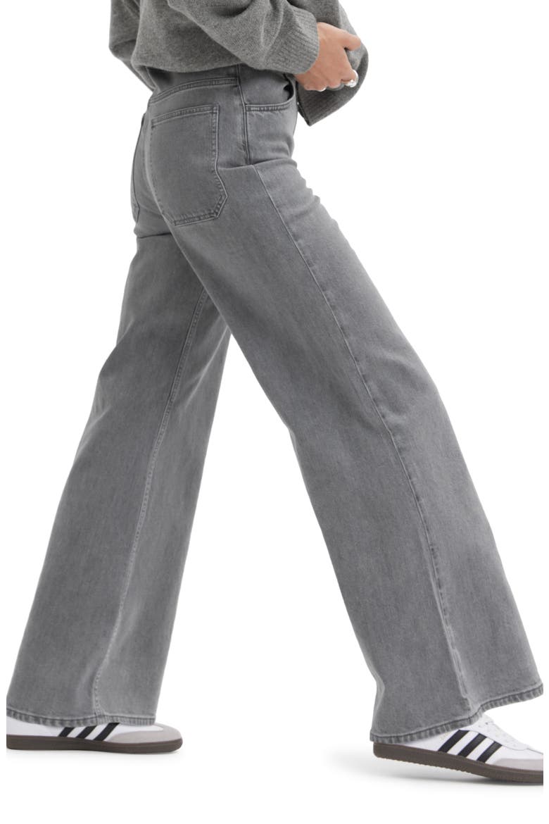 Wide Leg Jeans, Alternate, color, GREY WASH