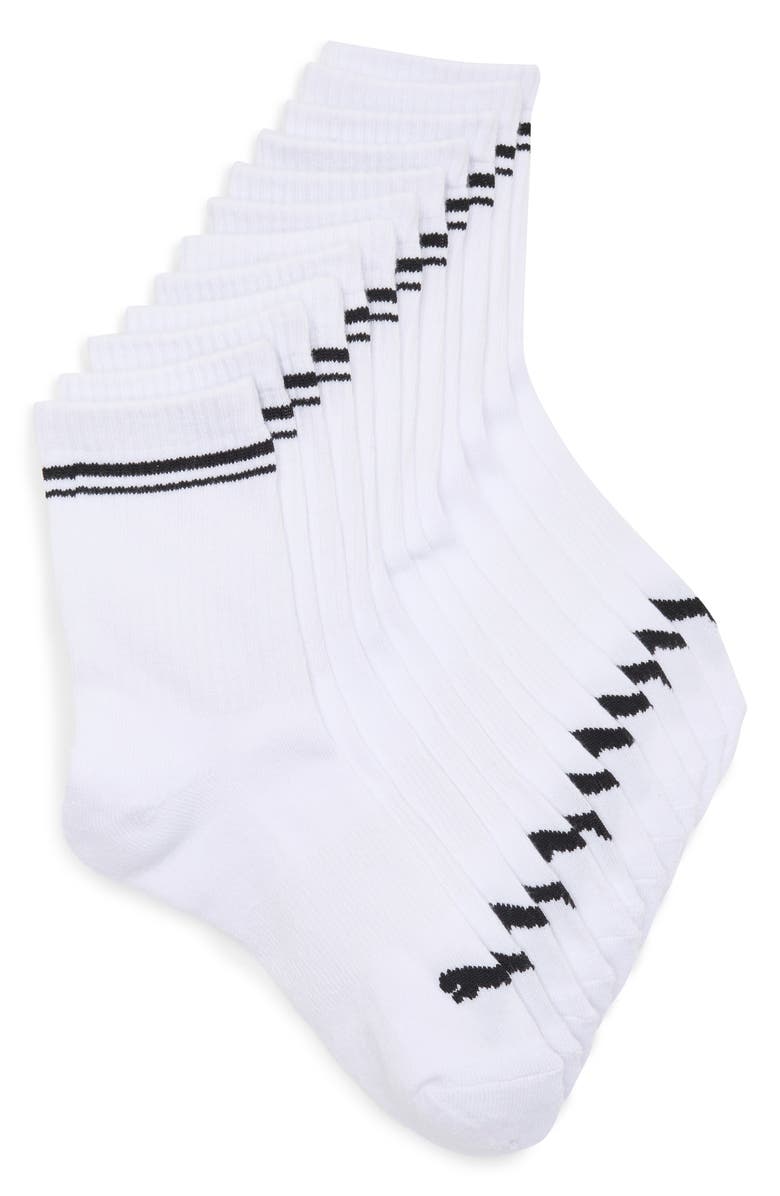 PUMA Pack of 6 Crew Socks, Main, color,