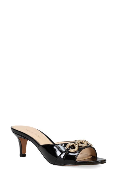 Balin Kitten Heel Slide Sandal (Women)