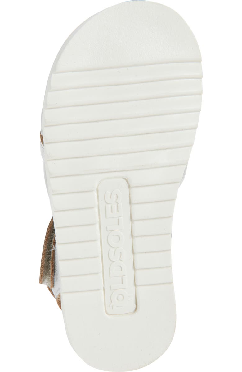 OLD SOLES Kids' 7043 Puff Pop Sandal, Alternate, color, Silver / Snow