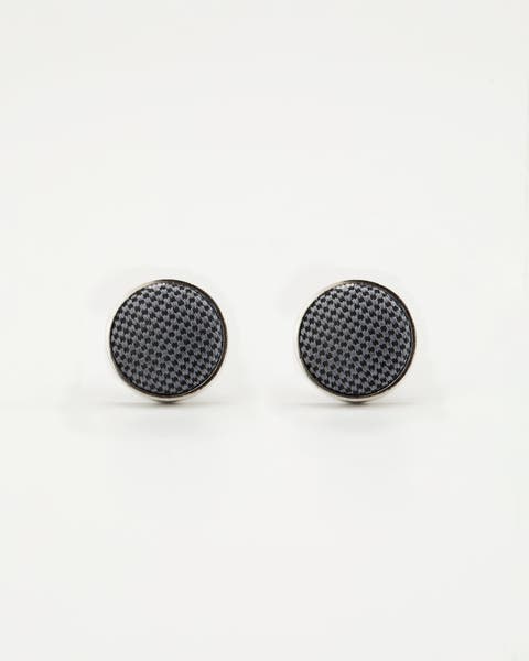 Twill Silk Cufflinks