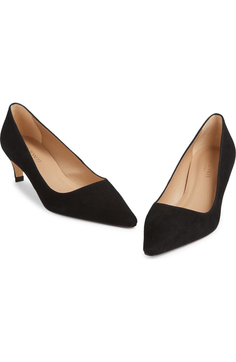 LK Bennett Ava Pointed Toe Kitten Heel Pump, Alternate, color,