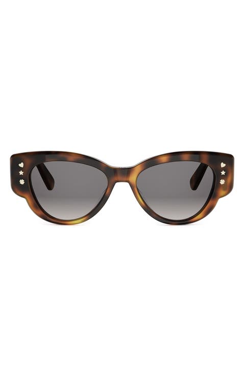 LuckyCharms 53mm Butterfly Sunglasses
