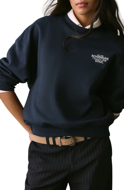 Bohemian Soul Graphic Sweatshirt