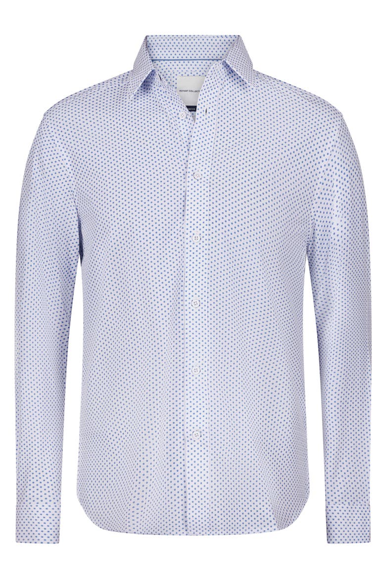 Four-Way Stretch Shirt, Alternate, color, 01 WHITE