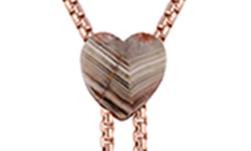 Luvmyjewelry Luv Me Lace Agate Slide Y-necklace