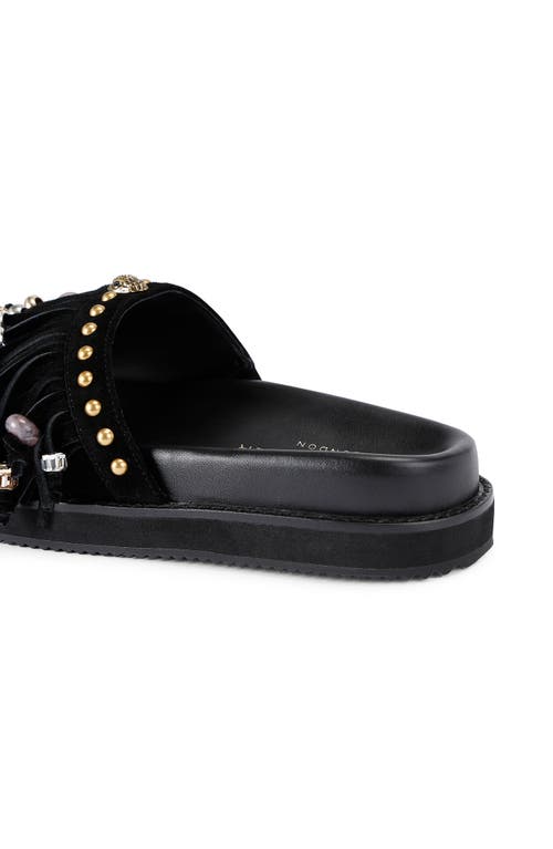 Shop Kurt Geiger London Kensington Fringe Slide Sandal