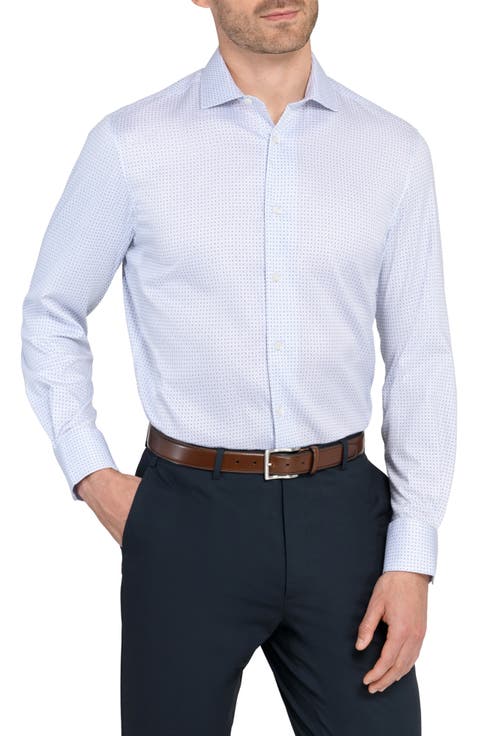 Reworked Slim Fit Cotton Dress Shirt