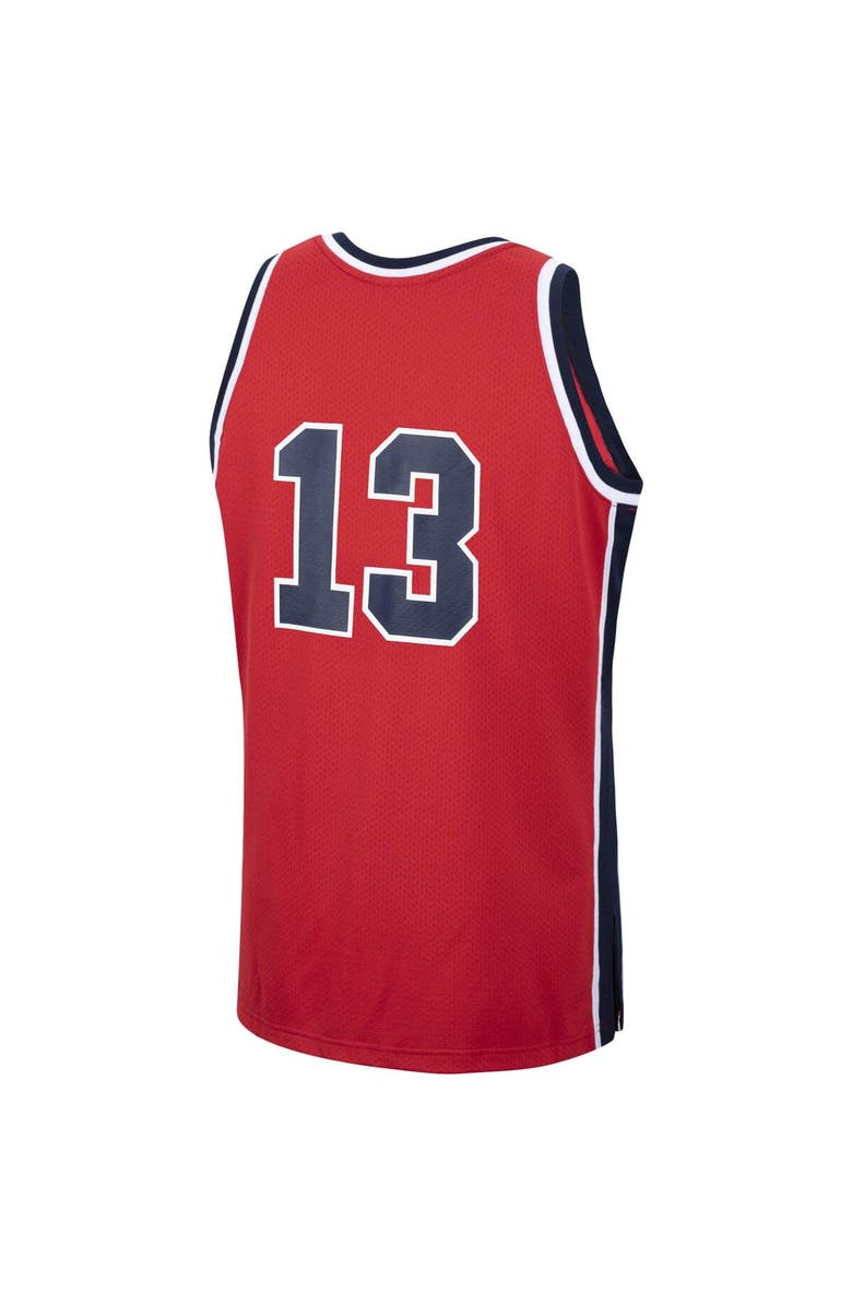 Mitchell & Ness Men's Mitchell & Ness Chris Mullin Red USA Basketball 1984 Authentic Jersey, Alternate, color, Red