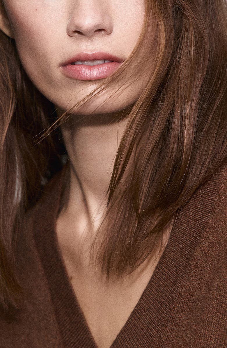 MANGO Fine Knit V-Neck Sweater, Alternate, color, 