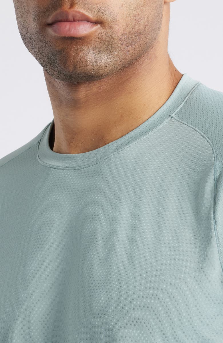 Zella Performance T-Shirt, Alternate, color, Grey Blue