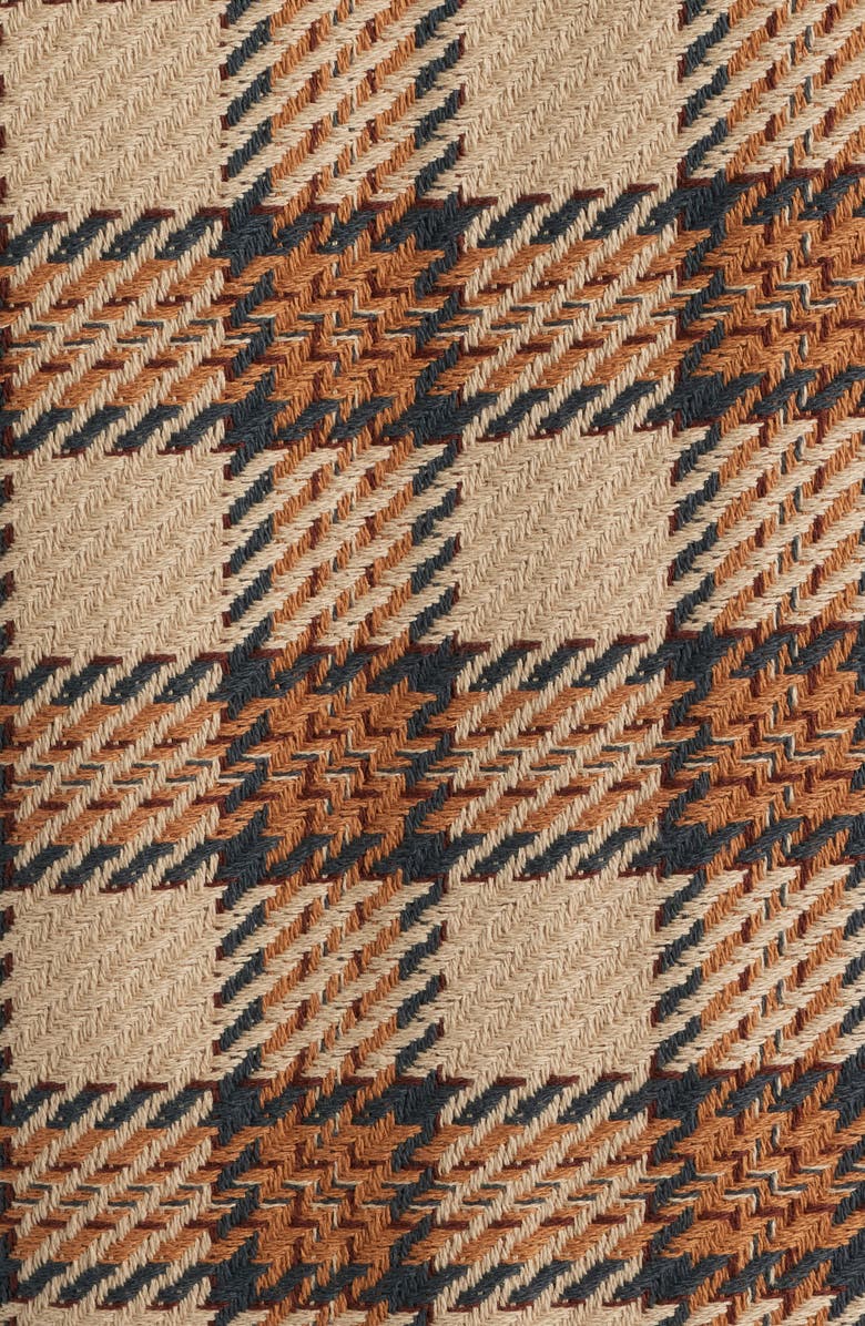 Wax London Whiting Check Cotton Blend Button-Up Shirt Jacket, Alternate, color, Beige Multi