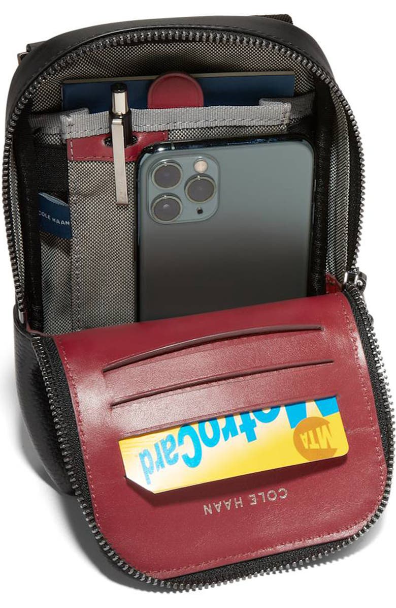 Cole Haan Triboro Essentials Leather Crossbody, Alternate, color,