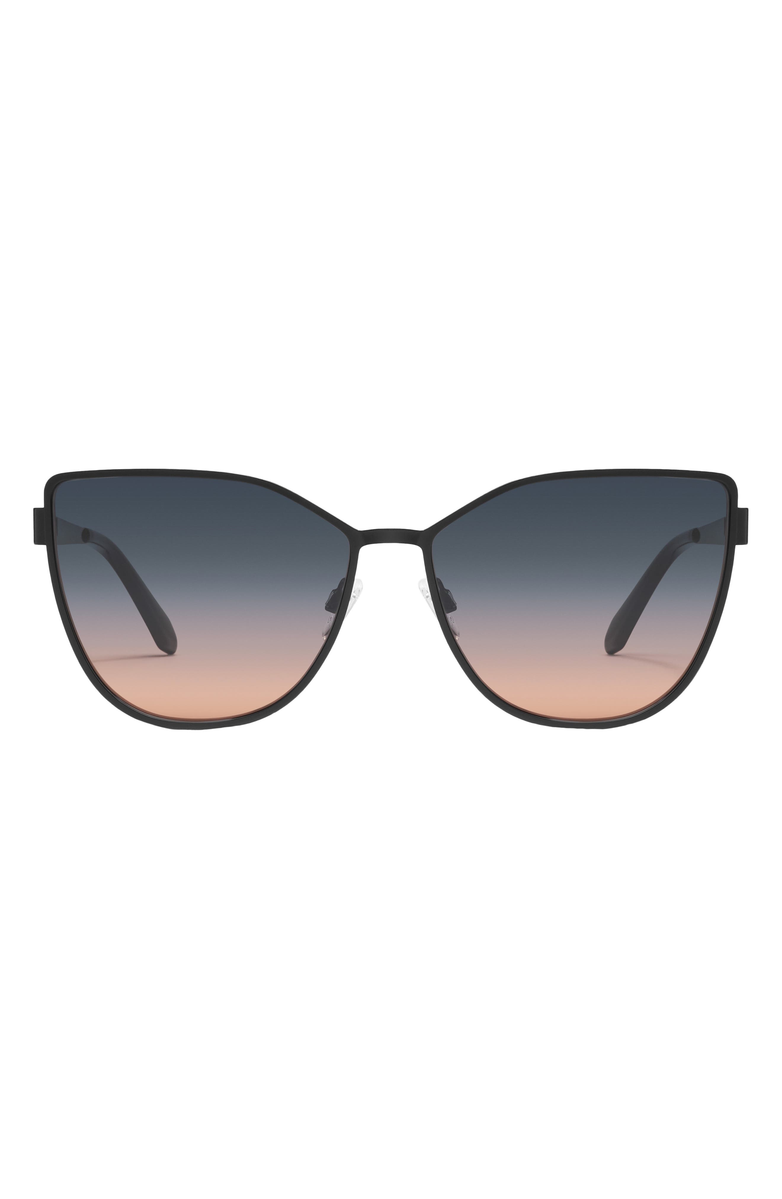 QUAY 55mm In Pursuit Cat Eye Sunglasses
