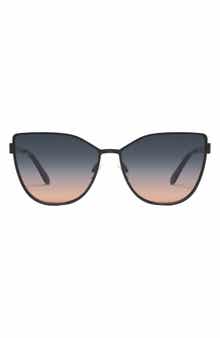 QUAY 55mm In Pursuit Cat Eye Sunglasses