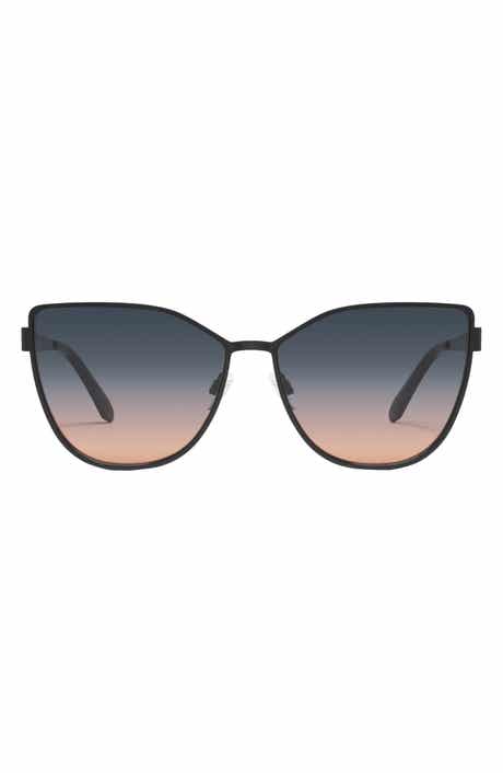 QUAY 55mm In Pursuit Cat Eye Sunglasses