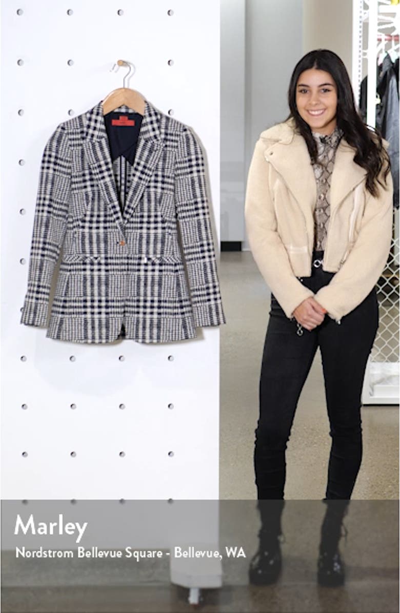 Alitas Plaid Suit Jacket, sales video thumbnail