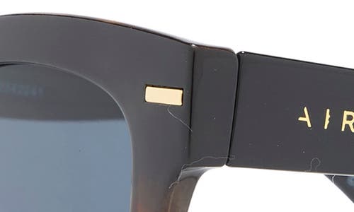 Aire Intergalactic 50mm Square Sunglasses In Black