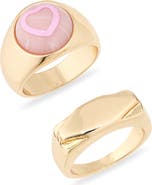 Leith 2-Pack Mixed Ring Set