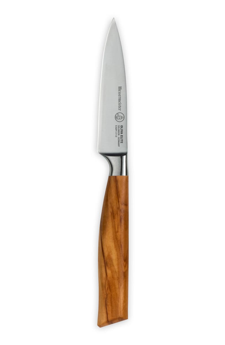 Messermeister Oliva Elite 3.5 inch Paring Knife, Main, color, Oliva