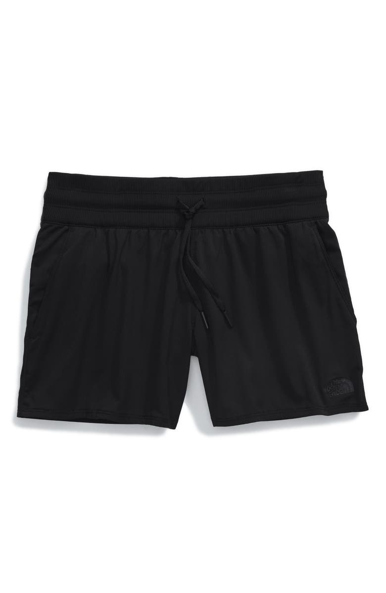 The North Face Aphrodite Water Repellent Motion Shorts, Alternate, color, 