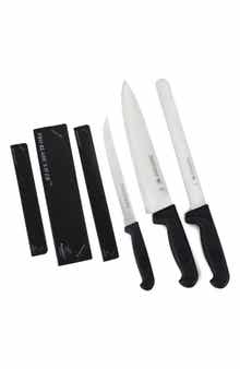 Soft Grip 3-Piece Stainless Steel Knife Set
