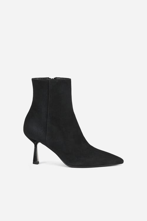 Agl Attilio Giusti Leombruni Agl Alla Bootie Heeled Ankle Boot In Black