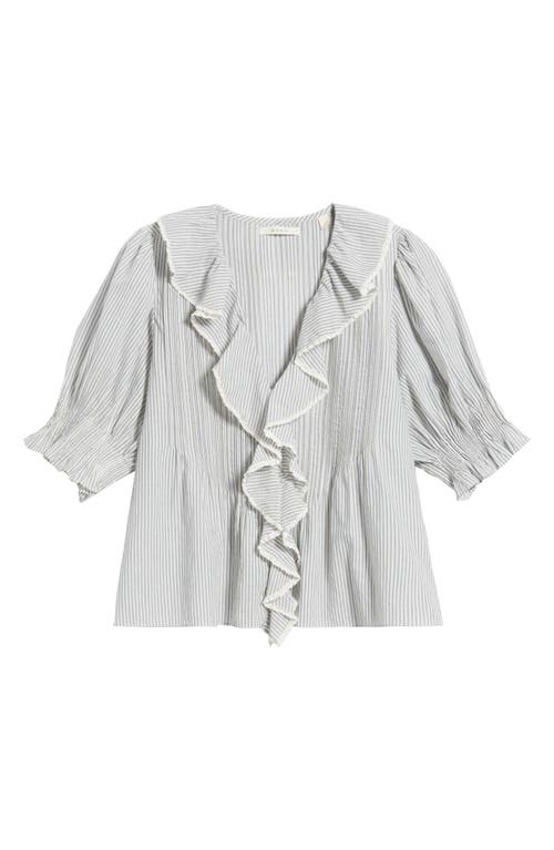 Doen Henri Shirt In Adelaide Stripe