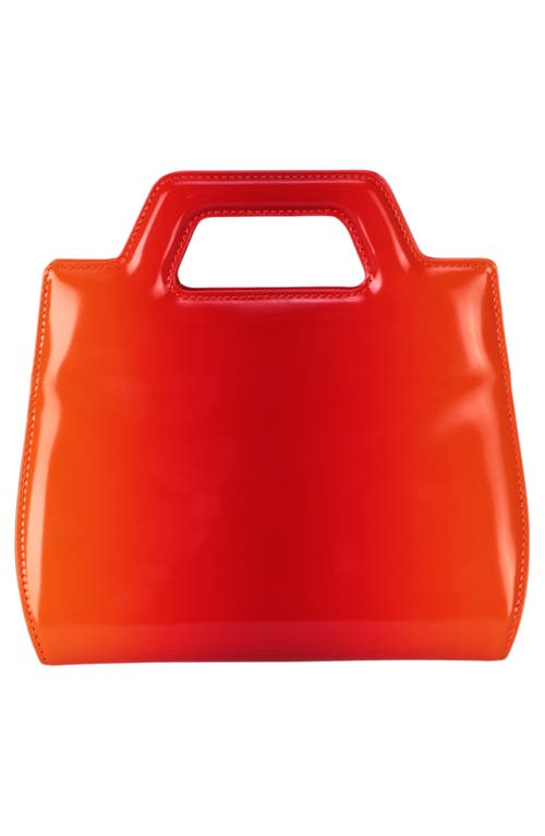 Ferragamo Top Handle Satchel In Orange