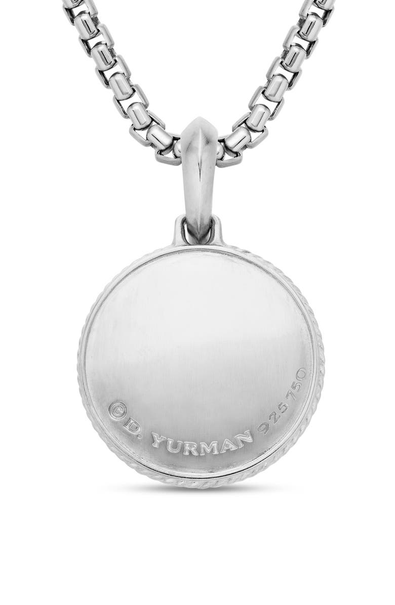 David Yurman Maritime Compass Pendant, Alternate, color, Silver
