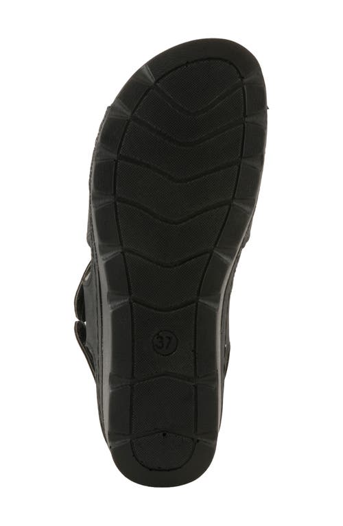 Flexus By Spring Step Orwell Sandal In Black