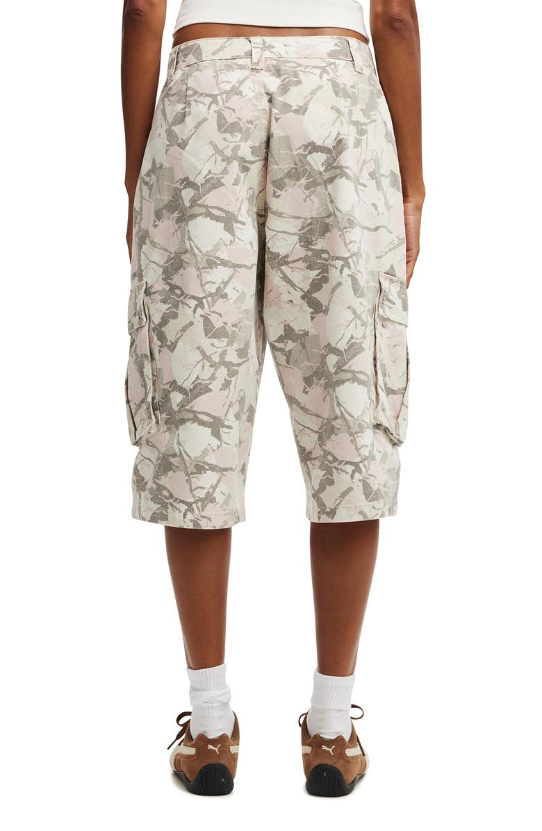 Cotton On Women's Long Cargo Jort, Alternate, color,