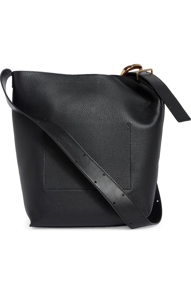 Sam Edelman Saige Bucket Bag, Alternate, color, Black