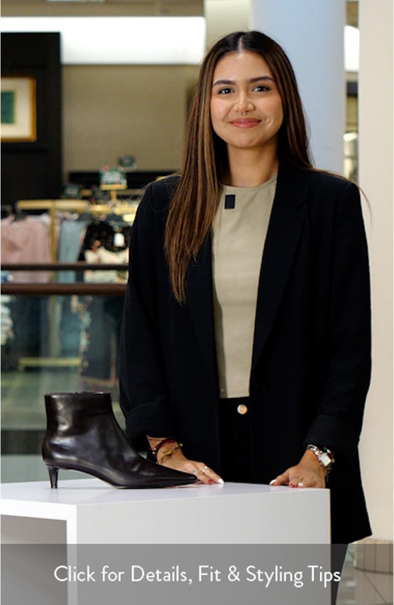 Snip Toe Bootie, sales video thumbnail