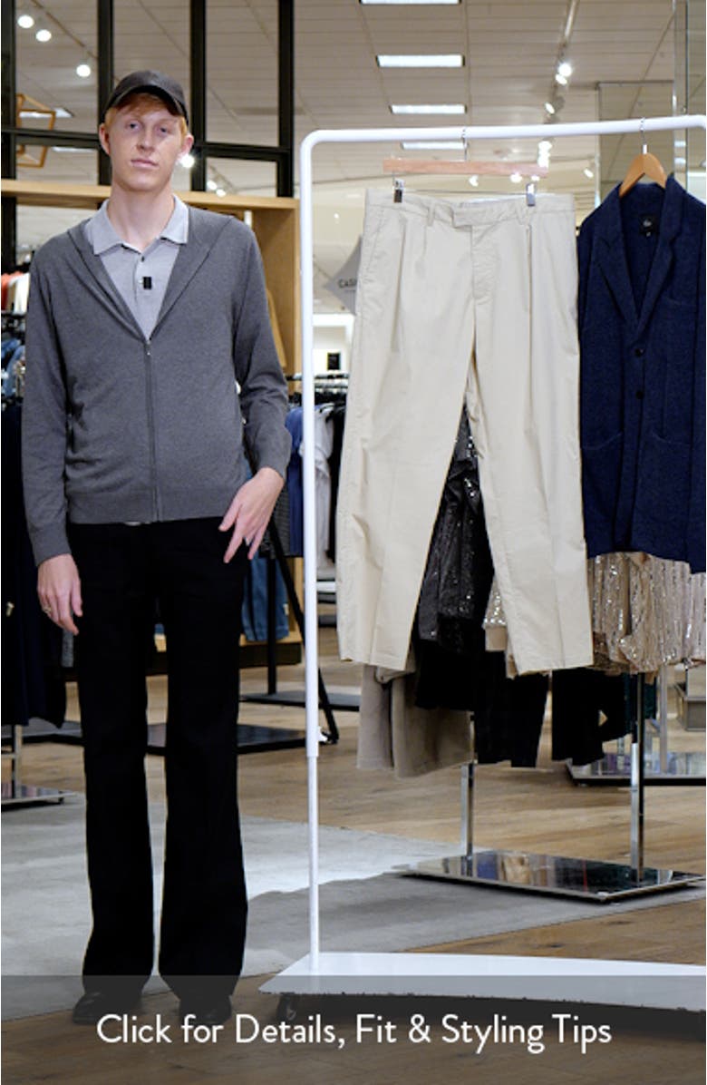 Pleated Slim Fit Dress Pants, sales video thumbnail